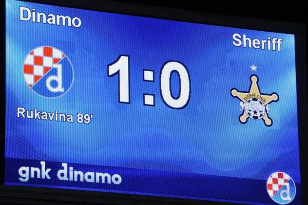 Champions League: Dinamo Zagreb gewinnt 1:0 gegen den FC Sheriff